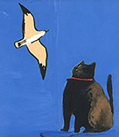 "Storia di una gabbianella e del gatto che le insegnò a volare" per i bambini di Calderara